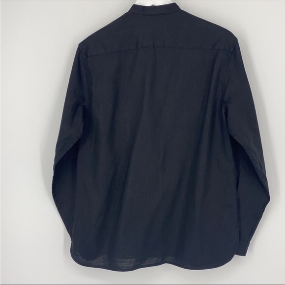 Lauren Ralph Lauren Linen Long Sleeve Button Down Top - Picture 2 of 7